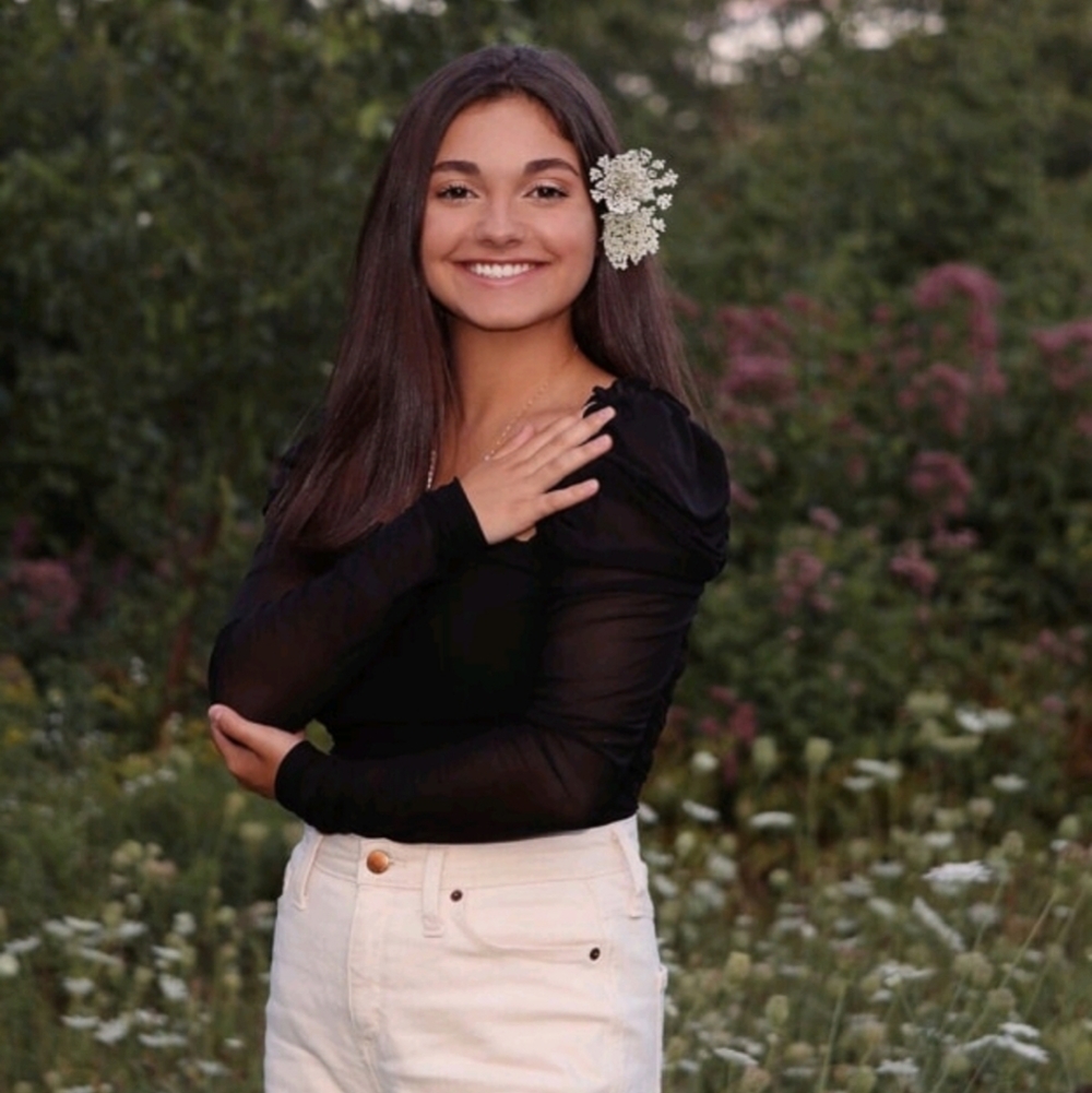 Mesh ruffle top sheer black - Picture 9 of 11
